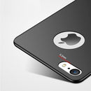 MOFI for iPhone 8 Frosted PC Ultra-thin Edge Fully Wrapped Up Protective Case Back Cover(Black)