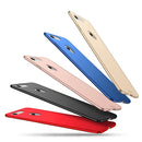 MOFI for iPhone 8 Frosted PC Ultra-thin Edge Fully Wrapped Up Protective Case Back Cover(Black)