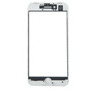 Front Screen Outer Glass Lens with Front LCD Screen Bezel Frame for iPhone 8(White)