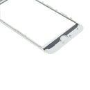 Front Screen Outer Glass Lens with Front LCD Screen Bezel Frame for iPhone 8(White)