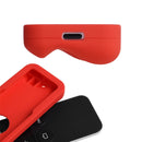 For Apple TV 4th Siri Remote Controller Shockproof Silicone Protective Case Pouch(Red)