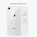 10 PCS for iPhone 8 & 7 0.3mm 9H Surface Hardness 2.5D Curved Edge Explosion-proof Premium Tempered Glass Back Screen Protector