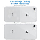10 PCS for iPhone 8 & 7 0.3mm 9H Surface Hardness 2.5D Curved Edge Explosion-proof Premium Tempered Glass Back Screen Protector