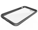 Two-color TPU + Acrylic Back Protective Phone Case for iPhone SE 2022/ iPhone SE 2020/ iPhone 8/iPhone 7(Black)