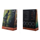 Rear Hanging Wire-Controlled Bone Conduction Outdoor Sports Headphone(Blue)