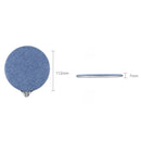 HAMTOD X10 10W Output General Aluminum Alloy + Cloth Materials Qi Standard Wireless Charger, For iPhone, Galaxy, Huawei, Xiaomi, LG, HTC and other QI Standard Smart Phones(Blue)