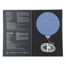 HAMTOD X10 10W Output General Aluminum Alloy + Cloth Materials Qi Standard Wireless Charger, For iPhone, Galaxy, Huawei, Xiaomi, LG, HTC and other QI Standard Smart Phones(Blue)