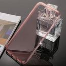 For iPhone SE 2020 & 8 & 7 Diamond Border TPU Transparent Protective Back Cover Case (Pink)