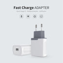 NILLKIN Power Adapter 18W Quick Charge 3.0 Single Port USB Travel Charger, EU Plug, For Apple iPhone, iPad, Galaxy, HTC Nexus Moto Blackberry, Power Bank and More