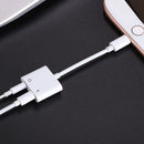 JOYROOM S-Y104 Ben Series Apple 3.5+Lightning Adapter, Length: 1.2m(White)