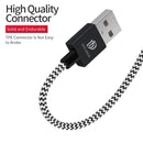 DUX DUCIS 3m 2A USB to 8 Pin Braided Data Cable