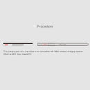 NILLKIN Magic Tag QI Standard Wireless Charging Receiver for iPhone 7 / 6s / 6 / 5S / 5, with 8 Pin Port, Length: 98mm