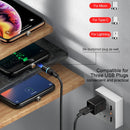 CAFELE 3 In 1 8 Pin + Micro USB + Type-C / USB-C Magneto Series Magnet Charging Data Cable, Length: 2m (Blue)