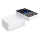 CDA33Q 40W QC 3.0 USB + 3 USB Ports + USB-C / Type-C Ports Multi-function Charger with LED Display, UK Plug