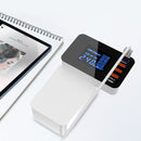 CDA33Q 40W QC 3.0 USB + 3 USB Ports + USB-C / Type-C Ports Multi-function Charger with LED Display, UK Plug