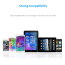 50W 6 USB Ports + 2 USB-C / Type-C Ports + Wireless Charging Multi-function Charger with LED Display & Detachable Bezel, US Plug