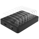 X6S 110W 3 QC 3.0 USB Ports + 5 USB Ports Smart Charger with Detachable Bezel, AU Plug