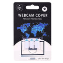 3 PCS Universal Ultra-thin Design Rectangle WebCam Cover Camera Cover for Desktop, Laptop, Tablet, Phones (Black)