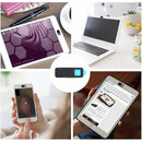3 PCS Universal Ultra-thin Design Rectangle WebCam Cover Camera Cover for Desktop, Laptop, Tablet, Phones (Black)