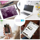 3 PCS Universal Ultra-thin Design Rectangle WebCam Cover Camera Cover for Desktop, Laptop, Tablet, Phones (White)