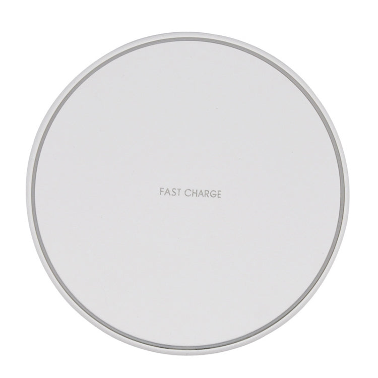 KD-1 Ultra-thin 10W Fast Charging Wireless Charger(White)