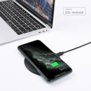 WIWU M3 Round Seat Type 15W Fast Charging Wireless Charger Pad