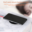 5W Portable Suction Cup Mobile Phone Fast Charging Wireless Charger, Suitable for iPhone 8 / X, Length:1m(White + Black)