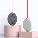10W Portable Suction Cup Mobile Phone Fast Charging Wireless Charger, Suitable for iPhone 8 / X, Length: 1.5m(Grey White)