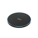WK WP-U85 10W Mobile Phone Wireless Charger Desktop Holder, Alloy Version (Black)
