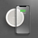 MOMAX 15W Qi Standard Fast Charging Wireless Charger(White)