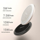 MOMAX 15W Qi Standard Fast Charging Wireless Charger(White)
