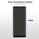 H6 3 in 1 Portable Folding Wireless Charger for iPhone + iWatch + AirPods(Black)