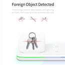 Z5A QI Vertical Magnetic Wireless Charger for Mobile Phones & Apple Watches & AirPods / Samsung Galaxy Buds / Huawei Free Buds, with Touch Ring Light (Black)