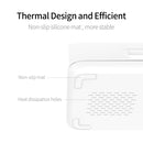 Z5A QI Vertical Magnetic Wireless Charger for Mobile Phones & Apple Watches & AirPods / Samsung Galaxy Buds / Huawei Free Buds, with Touch Ring Light (White)