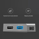 FLYDIGI Q1 Global Official Version Portable Bluetooth 4.0 BLE Mobile Game Keyboard Mouse Converter with Independently Adjustable Mobile Phone Holder, Support for High Frame Mapping(Black)
