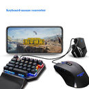 FLYDIGI Q1 Global Official Version Portable Bluetooth 4.0 BLE Mobile Game Keyboard Mouse Converter with Independently Adjustable Mobile Phone Holder, Support for High Frame Mapping(Black)