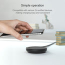 JJT-963 15W QI Standard Round Magsafe Wireless Fast Charge Charger for iPhone 12 Series(Black)