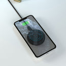 JJT-963 15W QI Standard Round Magsafe Wireless Fast Charge Charger for iPhone 12 Series(Black)