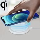 OJD-63 15W Aluminum Alloy Style Round Magsafe Magnetic Wireless Charger for iPhone 12 Series