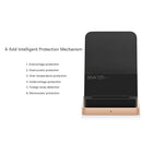 Original Xiaomi MDY-12-EN 55W Vertical Wireless Charger with Built-in Cooling Fan(Black)