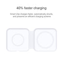 D21 Foldable Dual Magnetic Magsafe Wireless Charger for Mobile Phones / iWatch / AirPods