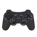 Snowflake Button Wireless Bluetooth Gamepad Game Controller for PS3(Black)