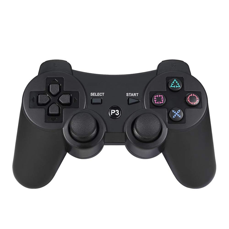 Snowflake Button Wireless Bluetooth Gamepad Game Controller for PS3(Black)