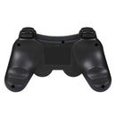 Snowflake Button Wireless Bluetooth Gamepad Game Controller for PS3(Black)
