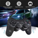 Snowflake Button Wireless Bluetooth Gamepad Game Controller for PS3(Black)
