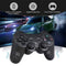 Snowflake Button Wireless Bluetooth Gamepad Game Controller for PS3(Black)