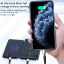 3A 3 in 1 USB to 8Pin + Micro USB + USB-C / Type-C Zinc Alloy Super-fast Charging Cable (Green)
