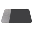 OJD-36 QI Standard 10W Lighting Wireless Charger Rubber Mouse Pad, Size: 26.2 x 19.8 x 0.65cm (Grey)