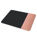 OJD-36 QI Standard 10W Lighting Wireless Charger Rubber Mouse Pad, Size: 26.2 x 19.8 x 0.65cm (Rose Gold)
