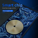 OJD-36 QI Standard 10W Lighting Wireless Charger Rubber Mouse Pad, Size: 26.2 x 19.8 x 0.65cm (Blue)